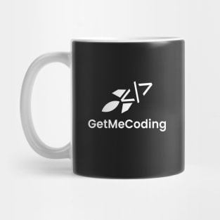 Get Me Coding Logo (white) Apparel Mug